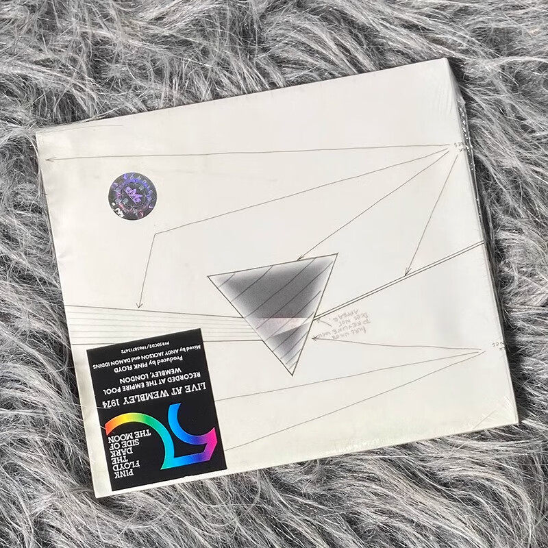 正版 平克&middot;弗洛伊德 月之暗面-现场50周年纪念版  欧版CD