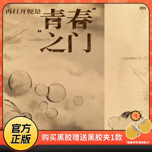 正版金志文专辑再打开便是青春之门留声机专用12寸黑胶唱片LP大碟