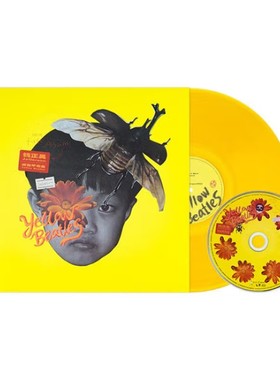 正版 钱正昊 黄色甲壳虫 首张原创专辑 CD唱片+LP彩胶+海报+贴纸