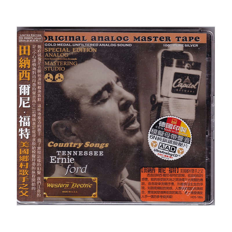 正版 田纳西尼尔福特 美国乡村歌手 CD唱片 6N纯银镀膜压片