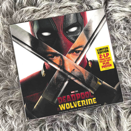 进口 Deadpool  Wolverine  金刚狼与死侍原声带 2LP彩胶限量唱片