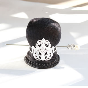 【芸崖】汉服古风小公子髻侠女风发包发冠男款书生古装男款假发包