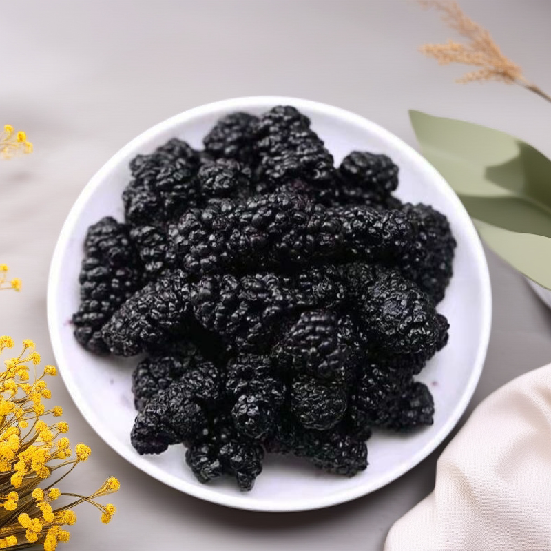 正品新货黑桑葚干 新疆野生食用正宗桑葚果免洗黑桑椹子颗粒泡水
