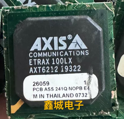 ETRAX100LX AXT6212拆机带板 现货库存