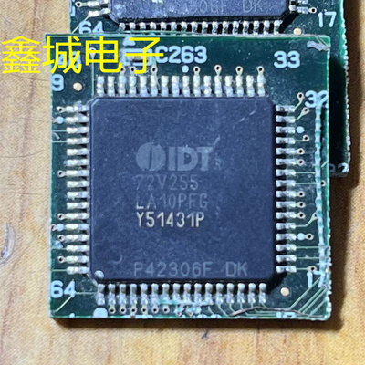 IDT72V255LA10PFG拆机带板 现货库存 价格以咨询为准