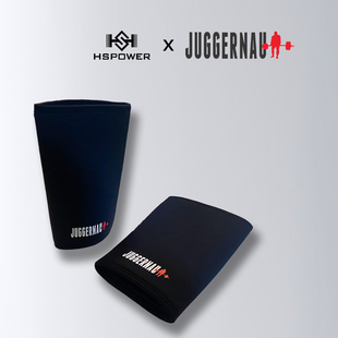 悍苏体育JTS联名力量举护膝 深蹲7mm专业套筒健身举重健美套护筒