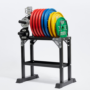 悍苏铃片架杠铃片置物架力量举杠铃片举重