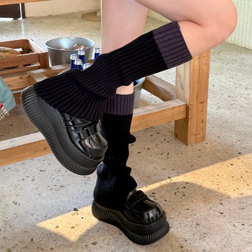 冬季女加厚保暖抗菌显瘦袜套