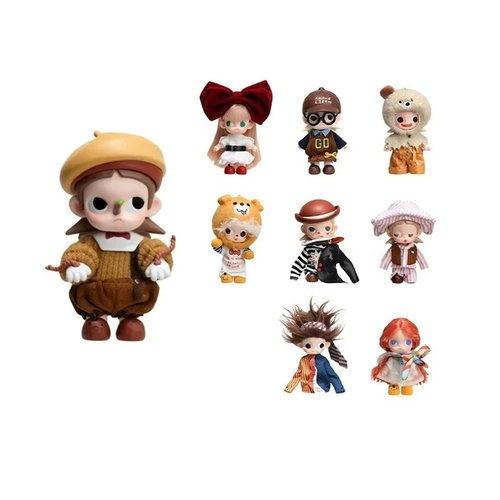 POPMART泡泡玛特Zsiga人生秀场MINI可动人偶盲盒玩具礼物