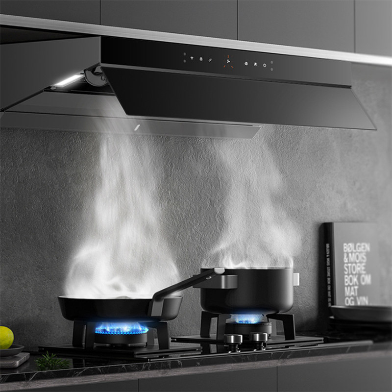 美的高端COLMO 油烟机 CXKCP925S-D3 顶吸全嵌变频27立方烟灶联动