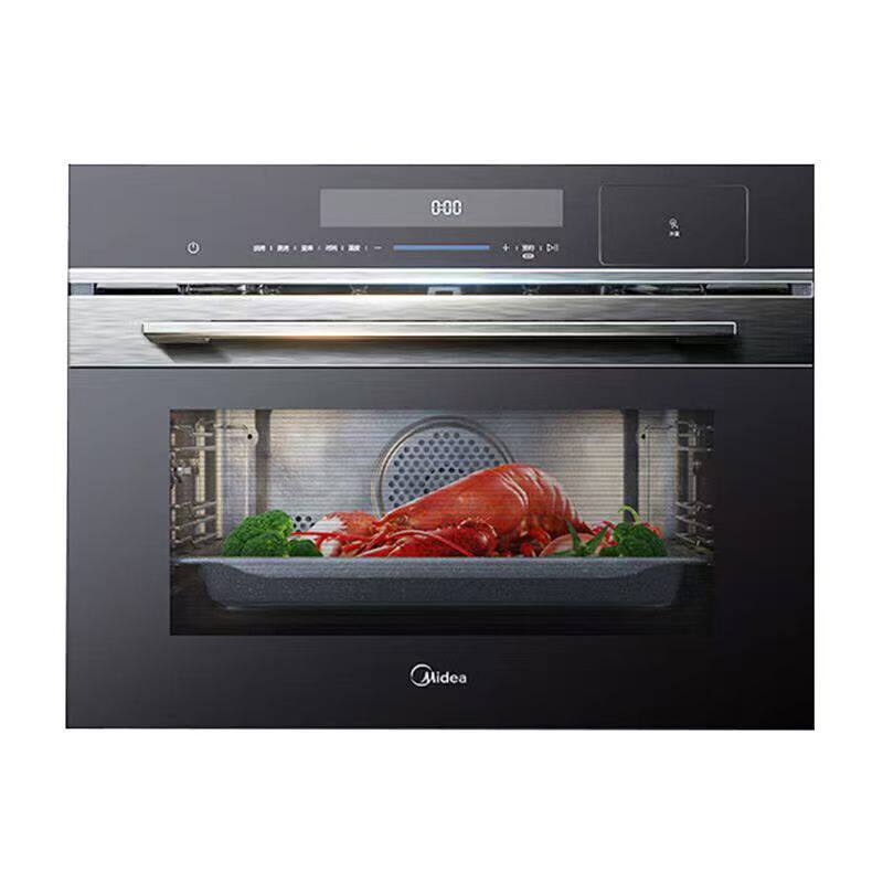 Midea/美的 TQN50EQL-TS 嵌入式蒸烤箱一体机50L大容量智能变频