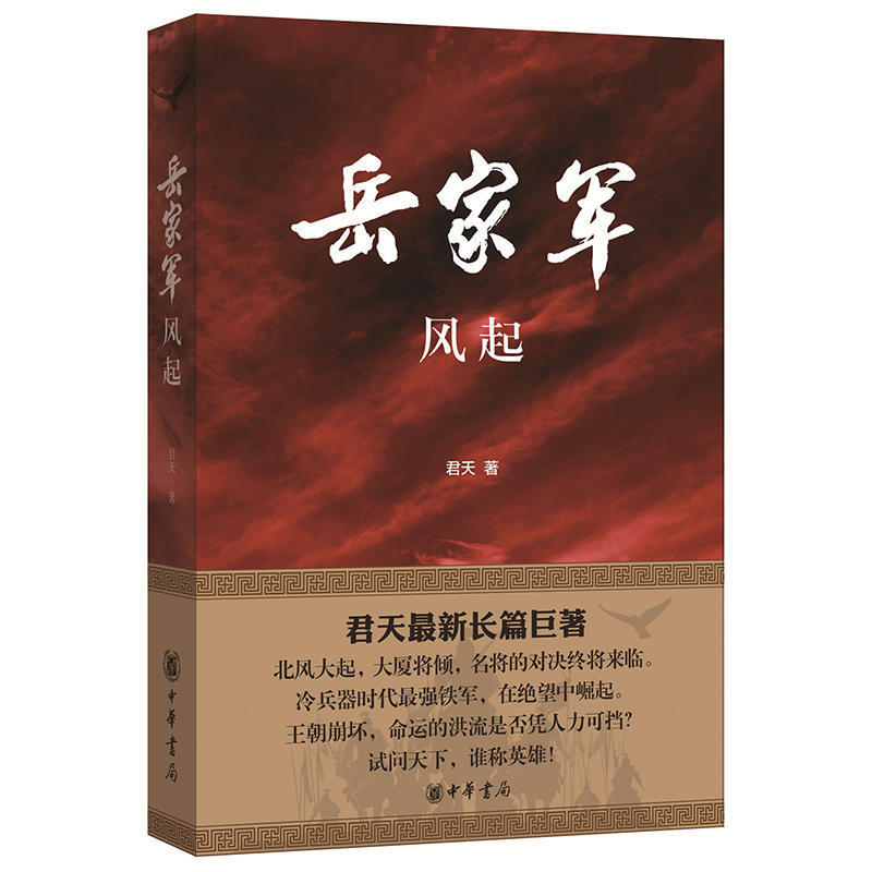 【中华书局】正版包邮 岳家军·风起以遒劲笔力再现冷兵器时代*铁军中国古典小说文学 清代英雄传奇小说岳飞岳家军