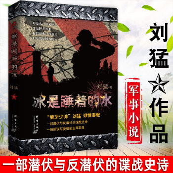 正版现货 冰是睡着的水 刘猛著 全新修订版 特工作品经典同名电视剧