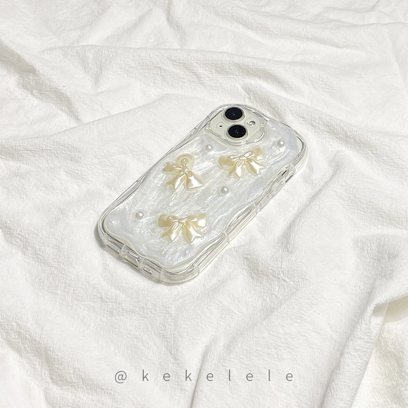 iPhone苹果15Promax软壳轻奢闪粉