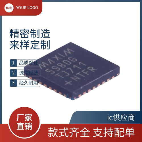 进口MAXIM MAX5980GTJ+T MAX5980G 封装QFN-32以太网控制器芯片IC