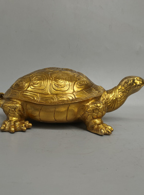铜招财中式客厅铜龟乌龟摆件寿龟