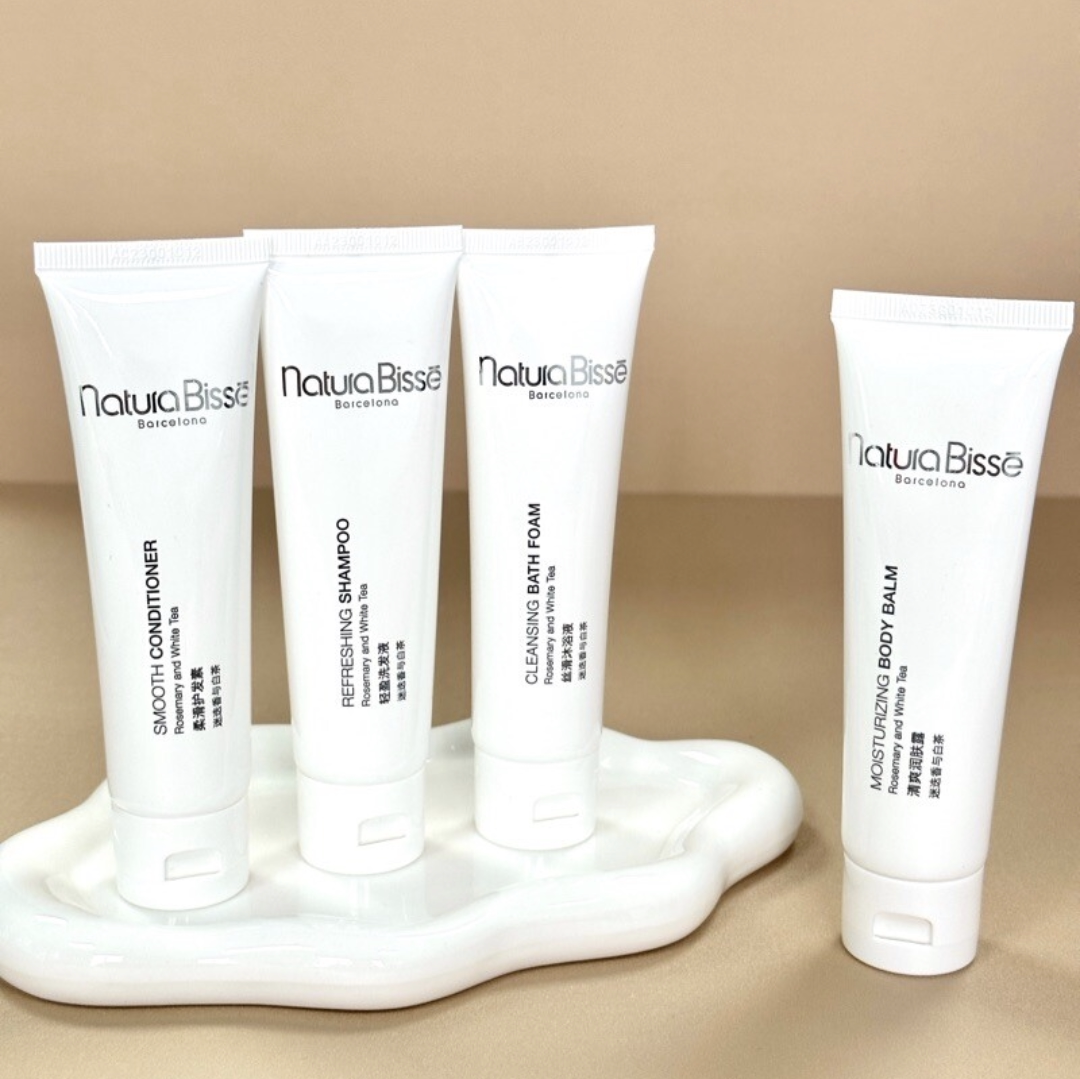 Natura Bisse悦碧施白茶迷迭香洗发水沐浴露润肤露 旅行套装小样