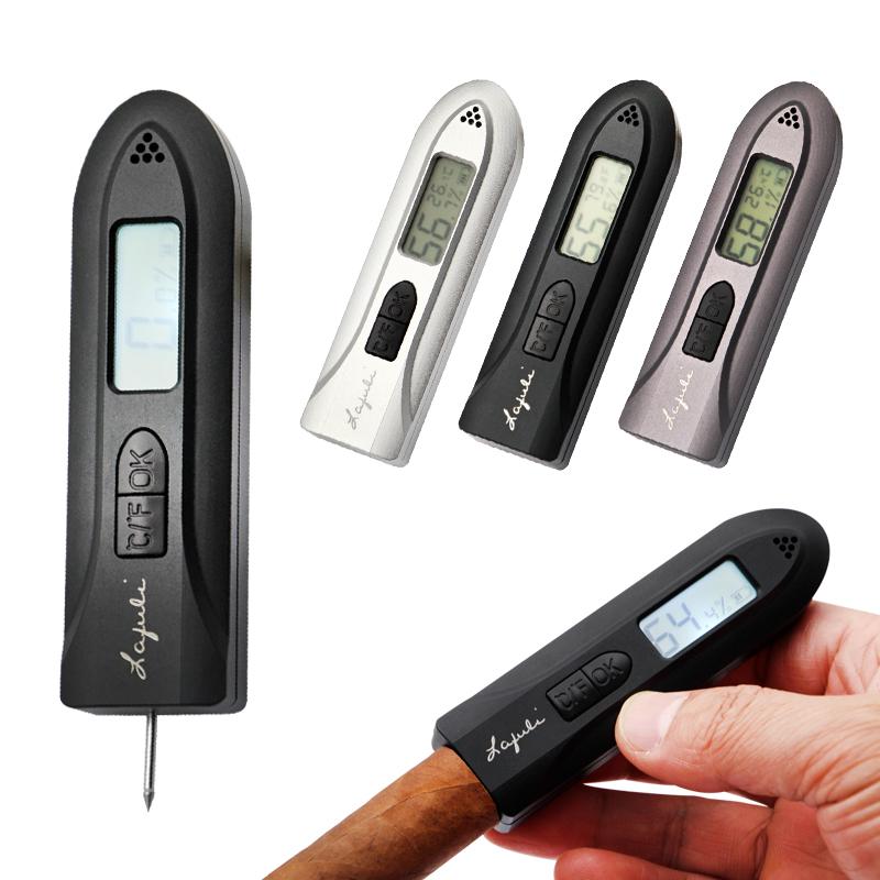 lafuli电子温湿度计 雪茄盒高精准室温计湿度表 测雪茄内部湿度器