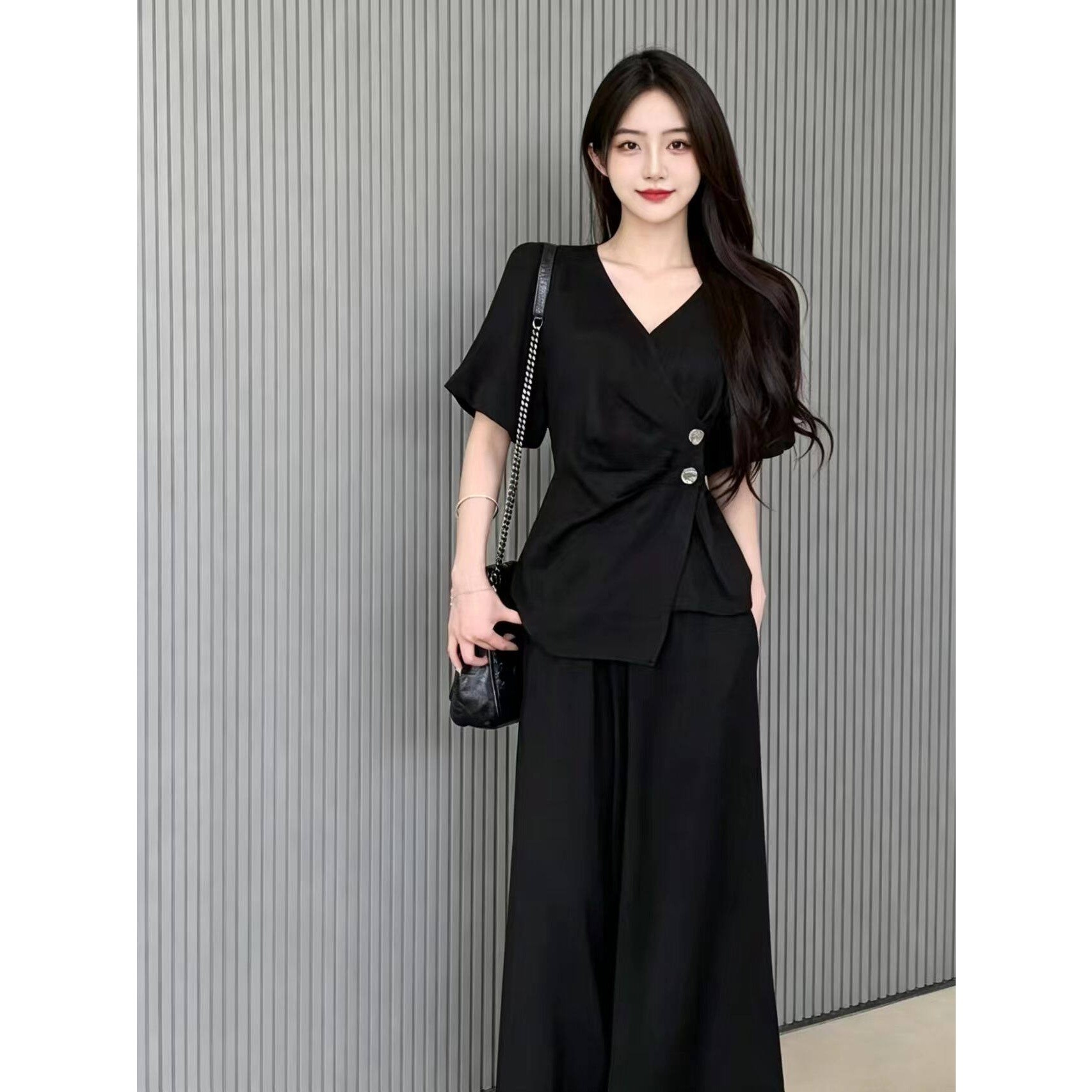 大码时尚高级感套装女夏季气质赫时尚套装