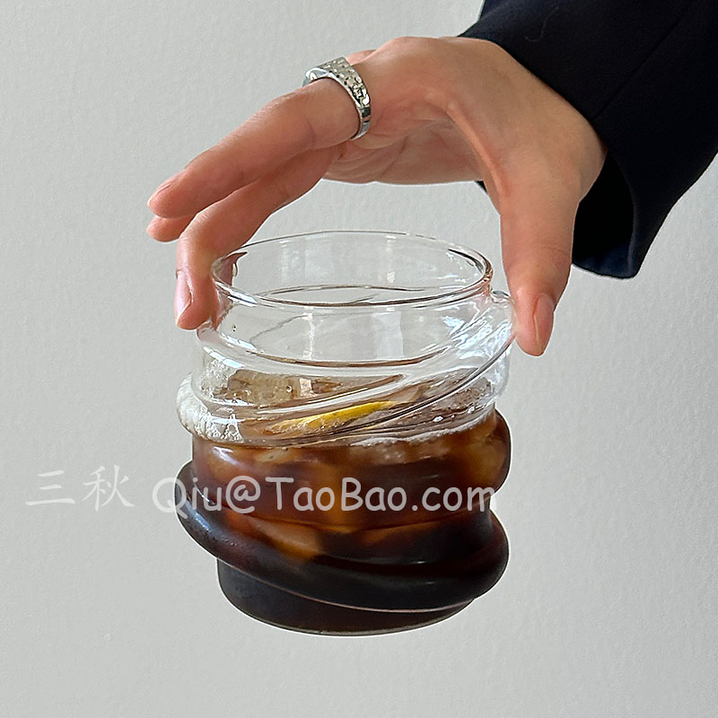 小众ins创意维尼熊糖罐玻璃杯