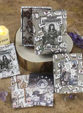 正版现货简单雷诺曼Primitive Lenormand英文版利诺曼卡牌送桌布