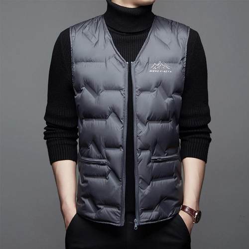 新款轻薄保暖羽绒马甲