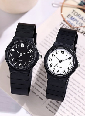 考试手表女生男生简约ins风初中生高中生公务员学生指针式石英表