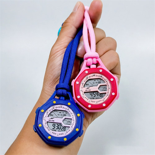 电子表夜光数字显示学生专用闹钟