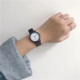 手表学生初高中女生考试只看时间简约小众设计男生情侣款 腕表
