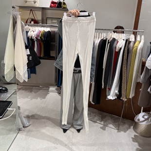 TEMPTING秋 韩国代购 休闲舒适修身显瘦时尚气质百搭日常打底裤