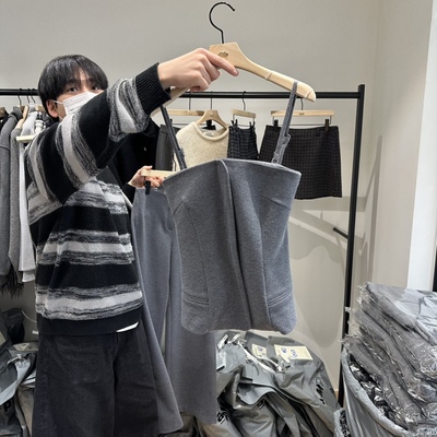 aube nunt韩国正品代2025新款时尚无袖简约马夹+气质百搭休闲长裤