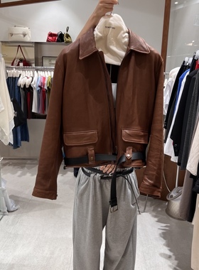 TEMPTING夏 韩国代购 帅气时尚舒适百搭休闲简约气质翻领夹克