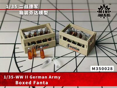 【MINIWAR】1/35 二战德军箱装芬达模型