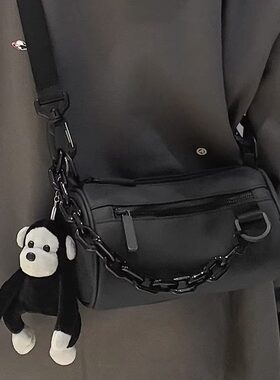 香港斜挎包男潮牌小挎包单肩包女