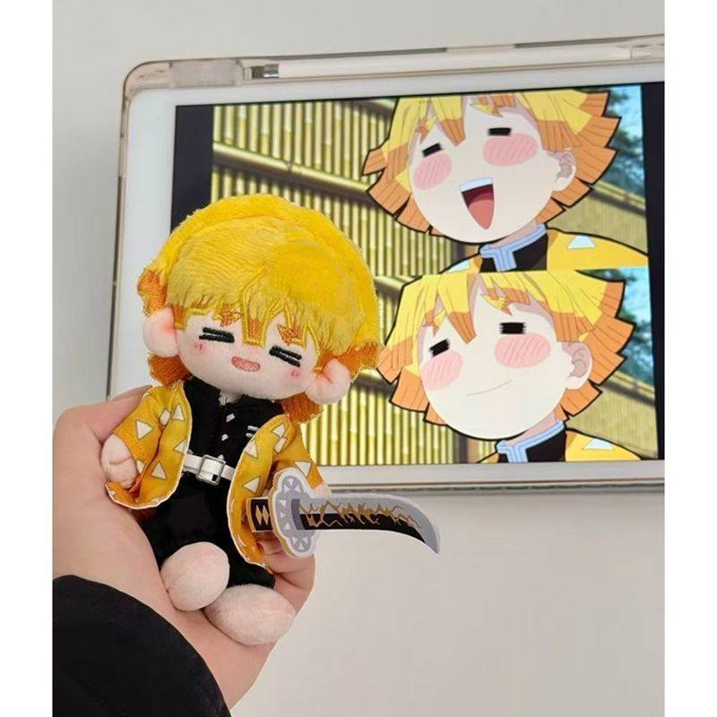 鬼灭之刃捶捶体14cm包挂棉花娃娃毛绒公仔玩偶送女生可换装,模玩/动漫/周边/娃圈三坑/桌游,棉花娃娃/毛绒玩具娃衣,淘宝优惠券,粉丝福利购,淘宝优惠卷