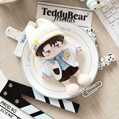 捶捶体15cm心动物语20cm娃衣站姿棉花娃娃正常体公仔换装仅衣套装