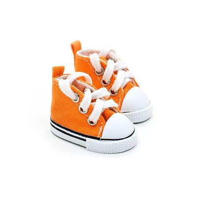 棉花娃娃20cm可站立多颜色帆布鞋