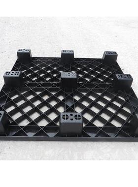 厂回家应一次性料出供塑料托盘IFO 口黑蓝色冷冻塑料托盘 欧明亚