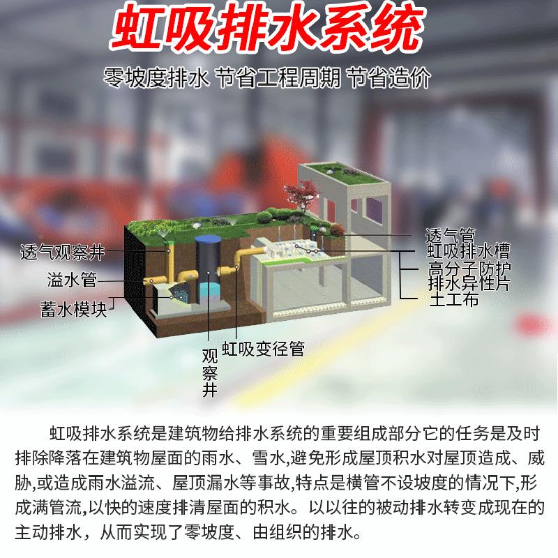 P水ED高分吸子护排水异防IFH型片自粘土工布 施工简单排卷材虹系
