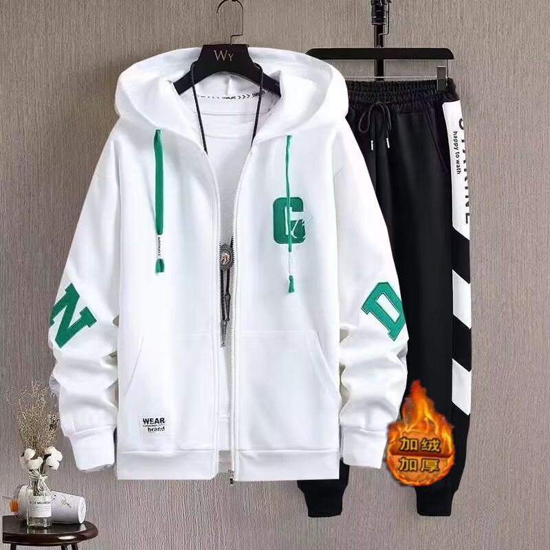 중학생용 가을 겨울 스웨트셔츠 12세 남아용 청소년 운동복 15세 아동용 두꺼운 후리스 자켓