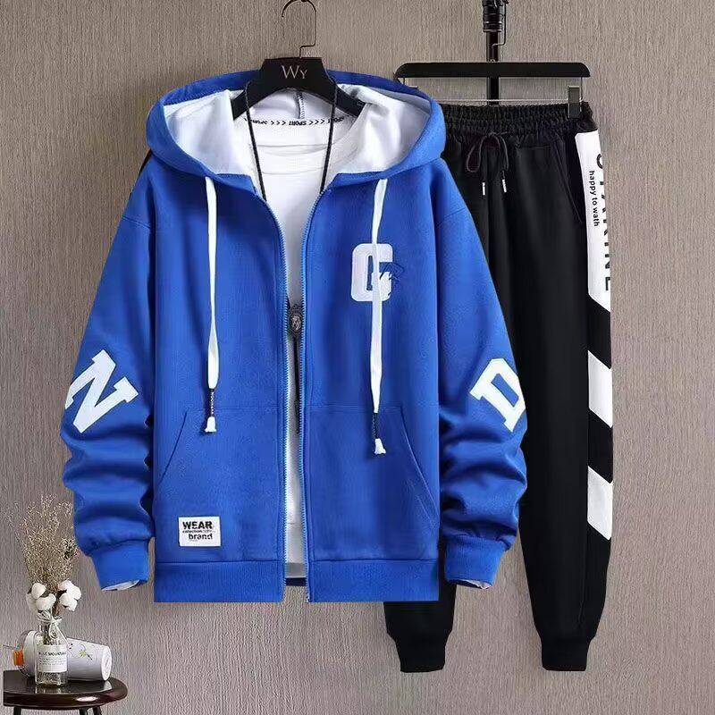 청소년 가을 카디건 스웨트 셔츠 남성 유행 재킷 중학생 및 고등학생 잘 생긴 어린이 남성 스포츠 슈트