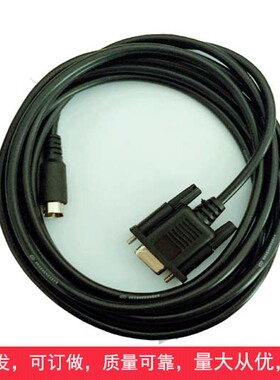 信捷TH765/TG465/TGA62/3触摸屏与台达DVP系列PLC连接线通讯线