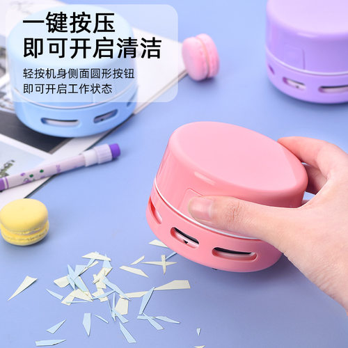 家用吸尘器带孔手持大功率充电式桌面车载强力清洁器