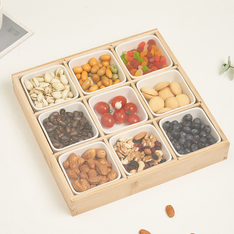 便宜耐用干果盘九宫格