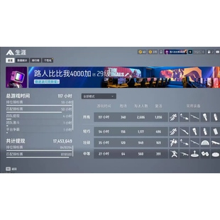 终极角逐租号S1抽奖新皮肤瘦子狙击枪成长皮肤