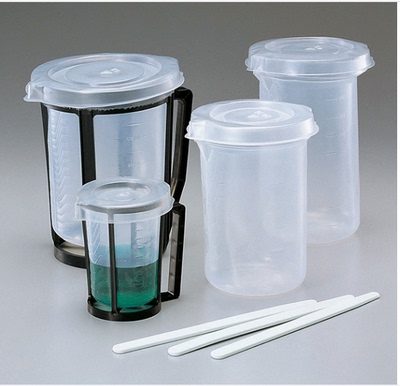 ASONE亚速旺实验仪器量杯大容量一次性烧杯及烧杯架PE 6-6607-01