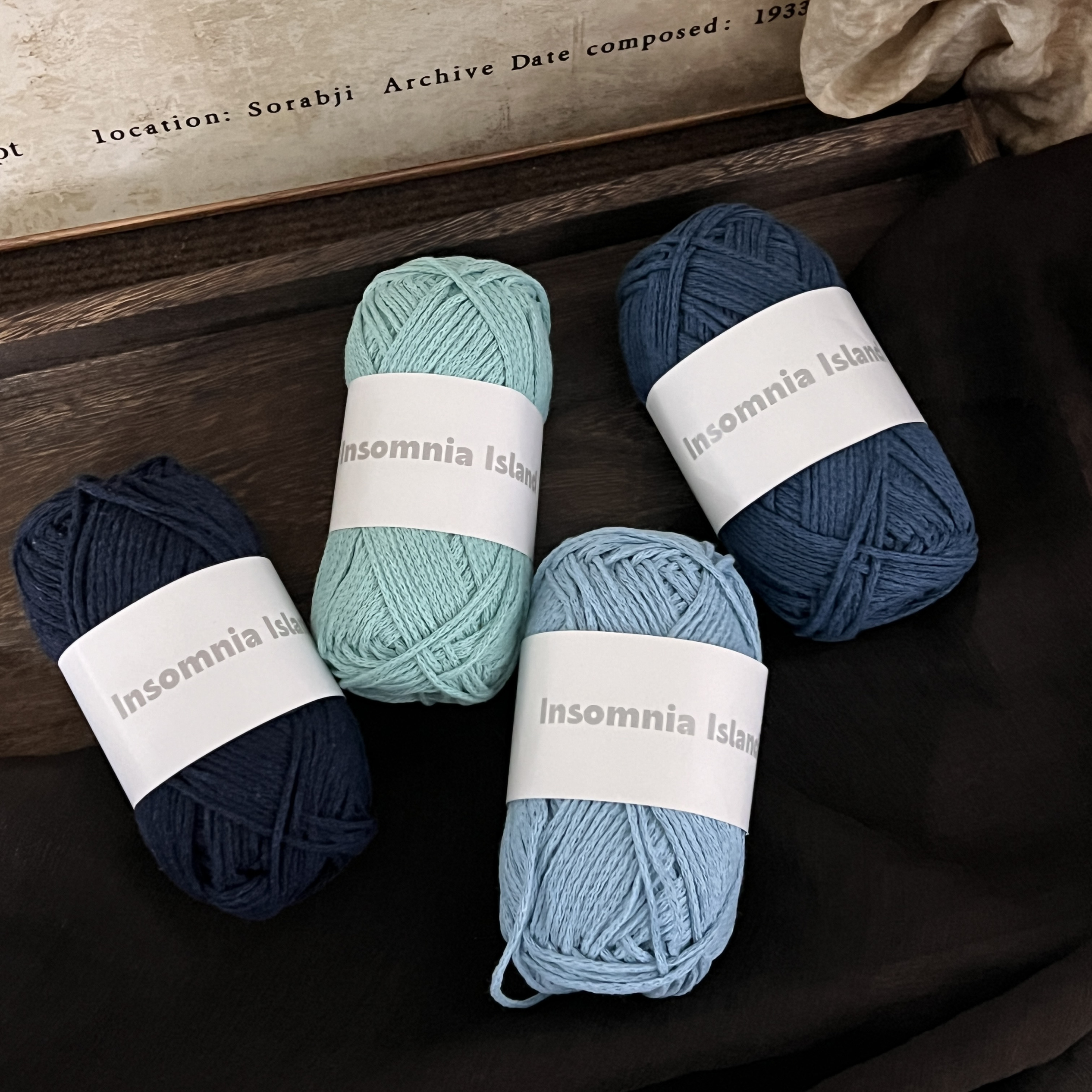 2mm空心棉麻线韩国中粗圆股纱