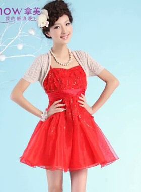 拿美南梦淑女蝙蝠袖开衫勾花镂空披肩短款外套超薄A3C124