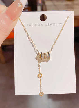 百搭个性流苏镶钻新款时尚配饰品