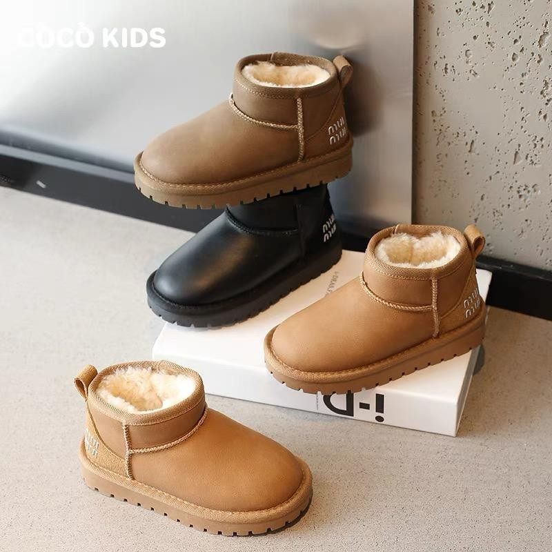 女童时尚百搭雪地靴2025冬季新款男童加绒加厚棉鞋儿童防水雪地棉,童鞋/婴儿鞋/亲子鞋,雪地靴,淘宝优惠券,粉丝福利购,淘宝优惠卷